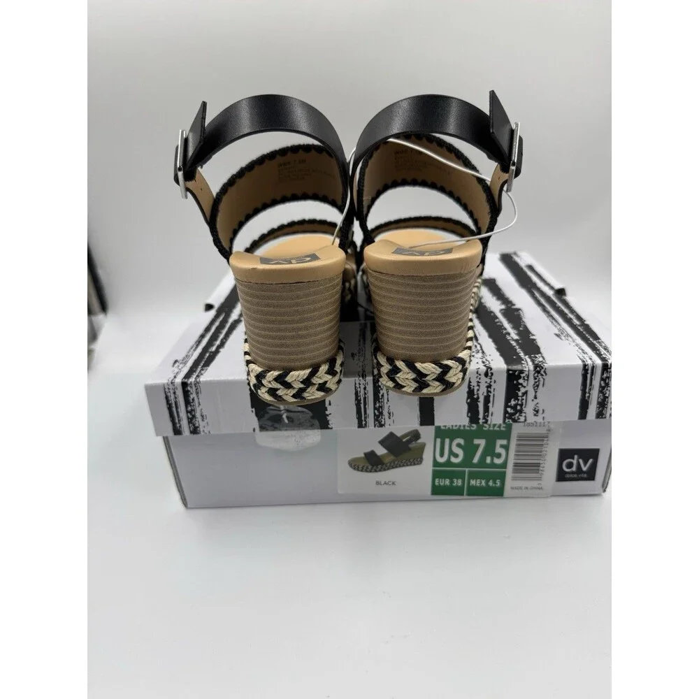 DV by Dolce Vita Women's Esmaya Wedge Sandals Size 7.5